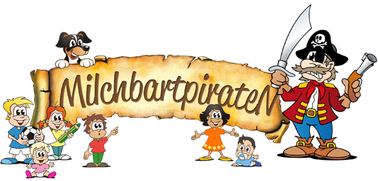 Kita Milchbartpiraten Logo